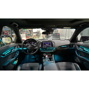 ชุดอัพเกรดไฟตกแต่งภายในสำหรับ Cadillac CT5 ปี 2020-2025 อุปกรณ์เสริมไฟ LED ภายในรถยนต์ แผงตกแต่ง - Product Image 5