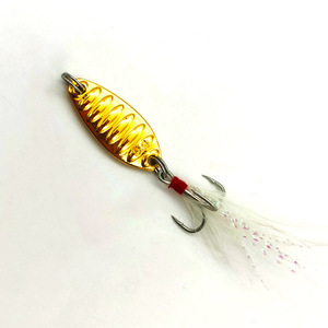 Cuillère à pê<span class=keywords><strong>cher</strong></span> en gros Cuillère en métal Leurre de pêche sur glace Jig Leurres de pêche bon marché pour poissons de petite et moyenne taille - Product Image 4