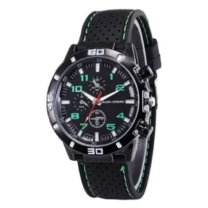 2024 Men's Watch Brand Logo Customized Simple Casual Three Pin Quartz Watch Waterproof Watch