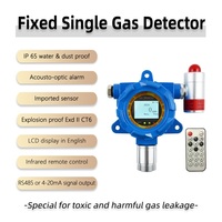 Sensor Gas LPG LEL Tetap Anti Ledakan Detektor Kebocoran Gas Mudah Terbakar Metana