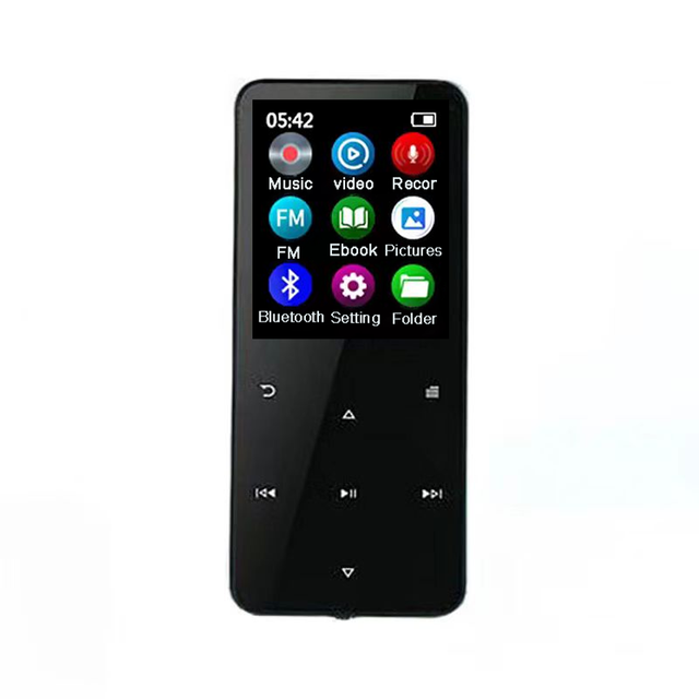 DigitaBluetoothl Mp4 Player Large Quantity Sound Media Supports FLAC WAV MP3 Audio Voice Recorder FM Radio E-Book Reading 32GB