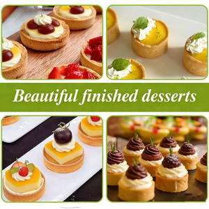 <b>Baking</b> Dessert Tools Cake Tools Round Shape Mousse Ring Stainless Steel Perforated Nonstick Tart Ring - Product Image 6
