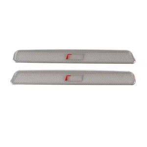 Cubierta Protectora de Salida de Aire Bajo el Asiento de Acero Inoxidable ABS Antiobstrucción, Accesorios OEM de Estilo Interior para Audi Q3 SUV 19-24 - Product Image 4