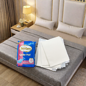 Protège-draps jetables 5 plis en pâte de cellulose super douce de qualité supérieure pour incontinence - Product Image 6