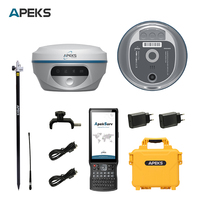 Récepteur GPS RTK APEKS AP10 Version Internationale 120 IMU CORS/NTRIP 1408 Canaux IP65 GNSS RTK Base et Mobile