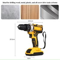 Perceuse sans fil 10 mm avec deux batteries – Kits combinés en promotion directe usine