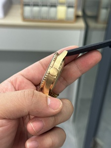 Reloj Automático Clásico con Caja Dorada y Esfera Azul para Hombre, Luminoso, Resistente al Agua, Correa de Nailon Negra, Reloj de Pulsera Casual para Negocios - Product Image 5