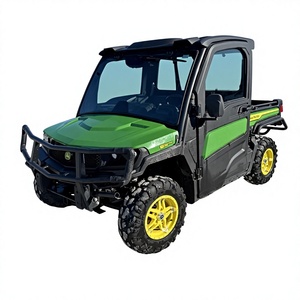 รถอเนกประสงค์ John Deere 250 ซีซี ได้รับการรับรองมาตรฐาน EPA ระบบขับเคลื่อน 4 ล้อ เกียร์อัตโนมัติ เครื่องยนต์เบนซิน/ดีเซล 4 จังหวะ แบบมีหลังคา สำหรับใช้งานในฟาร์ม/ไร่นา - Product Image 1