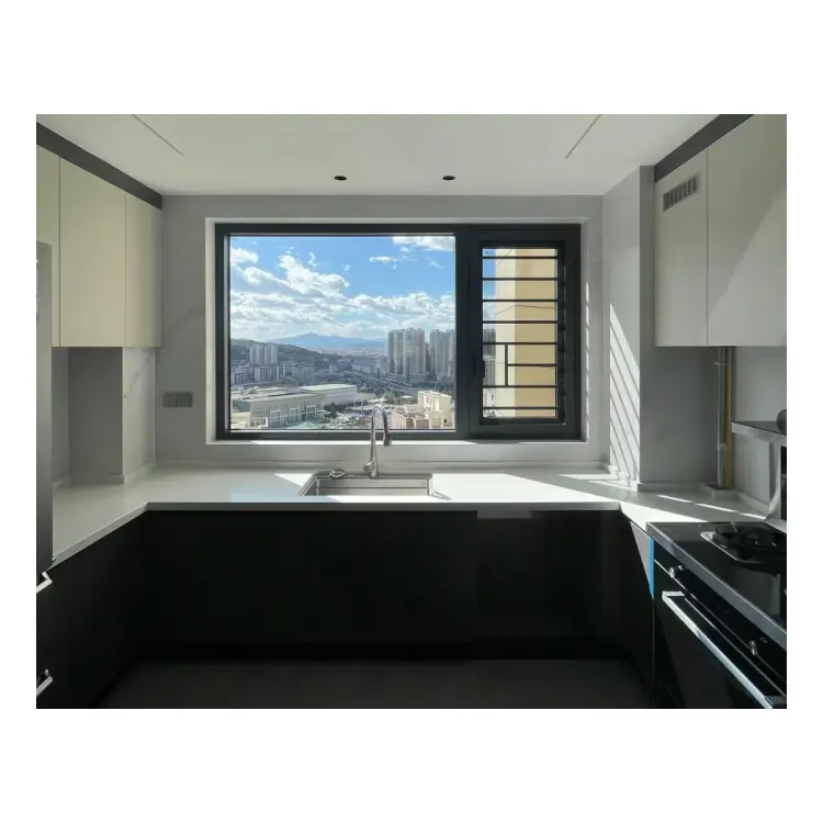 Modern Residential Design Custom Folding Screen Living Room Waterproof Insulation Heat Sound Insulation Hurricane Impact