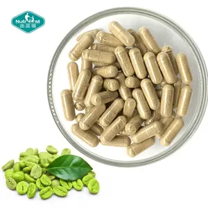 Bespoke Formula Private Brand Weight Loss Herb Supplement Green Coffee Bean Extract Capsules For Slimming