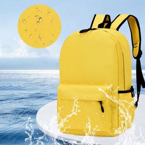 Sac à dos personnalisé imperméable au design tendance, sacs d'école promotionnels pour les voyages - Product Image 3