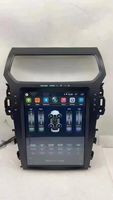 Autoradio Android de style Tesla 12,1 pouces, montage sur tableau de bord, navigation GPS, CarPlay pour lecteur DVD pour Ford Explorer 2014-2019