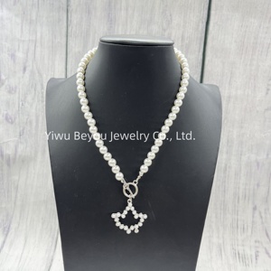 Collana ZPB Zeta Phi Beta confraternita raccontata lettera di collegamento foglie di edera collana di perle di tartaruga in lega di zinco ciondolo gioielli - Product Image 2