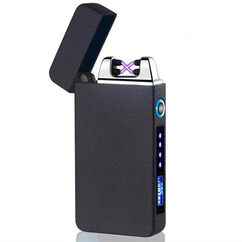 Аккумуляторная USB-зажигалка для электронных сигарет, уличные электрические зажигалки для барбекю или кухни со светодиодным индикатором