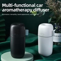 Intelligenter Kleiner Tragbarer Duft-Ultraschall-Luftbefeuchter aus Kunststoff für Hotel, Zuhause und Auto, Aromatherapie Ätherisches Öl USB Aroma-Diffusor