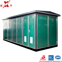 Transformateur de type boîtier préfabriqué compact pour la distribution urbaine