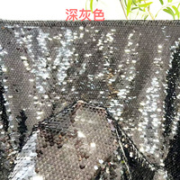 Luxe Transparent Sequin Dentelle Tissu Poisson Échelle Sirène Sequin Tissu Broderie Dentelle pour Robe De Soirée
