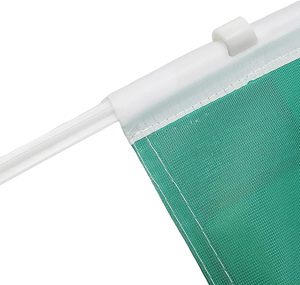 Drapeau de voiture personnalisé pour l'Algérie, impression recto-verso, pour la fête nationale, les défilés, les activités patriotiques en plein air - Product Image 3