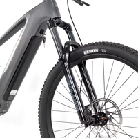 Vélo électrique en fibre de carbone Ebike EM10 Bafang M560 Moteur central 48V15Ah 12 vitesses Vélo électrique et Bicicleta Electrica