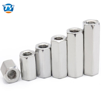 Écrou de raccordement hexagonal long anti-vibration à filetage interne complet pour suspension de plafond suspendu