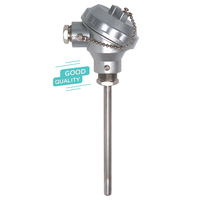Sensor de Temperatura con Sonda de Chip Clase A de 2, 3 y 4 Cables FOCUSENS, Rtd Pt100 Pt200 Pt500 Pt1000