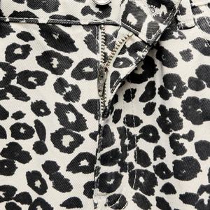 Jean en denim pour femme, style Boyfriend, taille basse, coupe super large, ample, vintage, imprimé léopard, Y2K, sexy et décontracté, prix usine, personnalisable, en promotion - Product Image 5