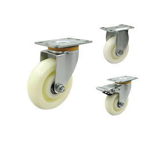 Rodízios de Polipropileno de Dever Médio de 3, 4 e <span class=keywords><strong>5</strong></span> Polegadas, Tipo Placa Superior, para Carrinhos de Mão, Equipamentos Industriais e Máquinas - Product Image 2