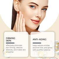 Masque Crème au Collagène Soin Visage Marque Blanche Éclaircissant Anti-Âge Anti-Rides Raffermissant Hydratant pour Tous Types de Peau