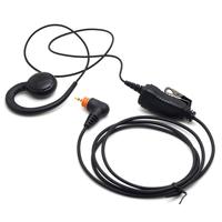 Micro-casque supra-auriculaire SL300 en ABS avec micro PTT pour radios bidirectionnelles Motorola SL7550E, SL1600, SL2600, SL7590, avec interrupteur 1 broche