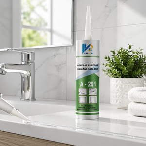 Sigillante Siliconico GP Resistente alla Muffa, Adesivo Forte <span class=keywords><strong>per</strong></span> <span class=keywords><strong>Piastrelle</strong></span> in Vetro, Asciugatura Rapida, Siliconico Acetico <span class=keywords><strong>per</strong></span> Ristrutturazioni Domestiche - Product Image 1