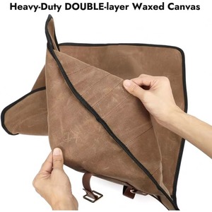 Échantillon gratuit Sac à outils de luxe en tissu pour homme Sac à dos portable personnalisé pour outils - Product Image 2
