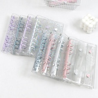 Lot de 10 protège-cahiers M5 A8 A7 en stock, personnalisables, avec couverture étoilée, en PVC transparent et imperméable