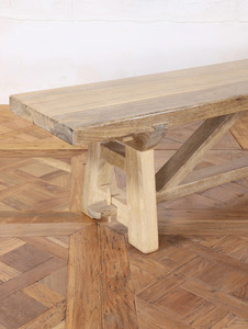 Luxury Handmade Wooden <b>Bench</b> Indoor Solid <b>Wood</b> Furniture for Living Room Bedroom Entryway Hotel Lobby and Restaurant Seating Use - Product Image 5