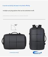 Sac à dos pour ordinateur portable de 17 pouces extensible à 180 degrés avec chargement USB, compartiment à chaussures imperméable et léger, idéal pour les voyages d'affaires