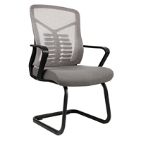 Chaise de bureau avec accoudoirs sans roulettes, chaises de luxe pour salle de réunion, chaises d'ordinateur, chaises de visiteurs, chaises d'attente de bureau, chaise de conférence moderne