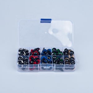 DIY 100 cinq couleurs en plastique coloré <span class=keywords><strong>sécurité</strong></span> oeil jouet poupée artisanat ours en peluche jouet en peluche faisant animal <span class=keywords><strong>Amigurumi</strong></span> accessoires - Product Image 2