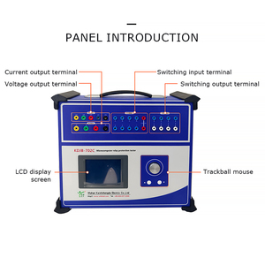 KDJB-702C Testador de Proteção de Relé Microcomputador Injetor de Corrente Secundária Kit de Teste de Relé Trifásico - Product Image 2