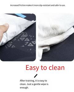 Tapis d'entraînement de football portable pour intérieur, taille et couleur personnalisables, matériau en caoutchouc durable antidérapant, facile à transporter, entraînement de vitesse pour adultes - Product Image 6