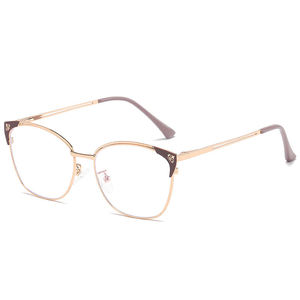 Venta caliente Gafas de Sol para hombres y mujeres con lentes de vidrio degradado marrón y Marco de metal resistente a los arañazos resistente a los rayos UV - Product Image 4