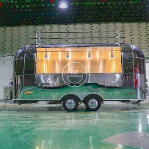 Remolques de Comida Grandes Personalizados Populares 2025, Camión de Comida Móvil Totalmente Equipado con Cocina Completa, Carrito de Comida Callejera para Cafetería - Product Image 5