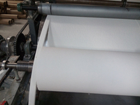 Papier en fibre céramique, papier ignifuge à faible émission de fumée, standard, résistant à la chaleur