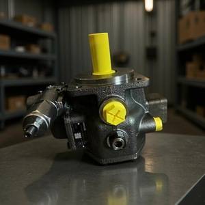 Rexroth Vane <b>Pump</b> Pv7-1A/16-20Re01Mco-16 200 <b>Bar</b> 1 Stage Variable Flow Hydraulic <b>Pump</b> Germany Made - Product Image 1