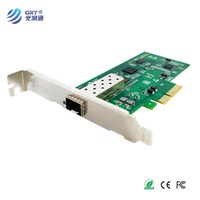 Carte réseau Smart Encryption 1G à port fibre unique avec puce Inter I210IS