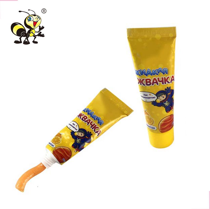 Новинка, жидкость, индивидуальные смешанные вкусы, жевательная резинка для фруктов, китайский продукт для жевания, зубная паста, пузырьковая резинка