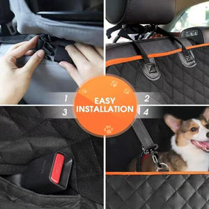 Funda impermeable lavable para asiento de coche de perro - Product Image 4