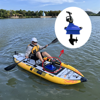 Kayak gonflable de haute qualité avec système de propulsion à pédales, kayak de pêche avec système de propulsion à pédales