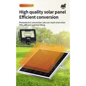 Caméra projecteur solaire haute définition 4K 3MP Système d'éclairage de sécurité intelligent sans fil 4G - Product Image 5