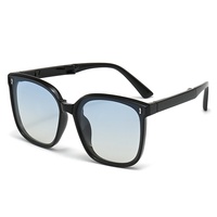 Lunettes de soleil TR nouvelle génération pour hommes, femmes et enfants, polarisées, pliables, UV400, verres optiques rectangulaires, PC vert, haute qualité TR90