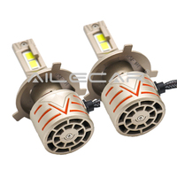Bombilla LED para Faros Delanteros CX10 H4, DC10-30V, 55W, 6500LM, 6500K, Alta Luminosidad, Reemplazo de Faros Delanteros para Automóvil, Mejora de Iluminación Automotriz
