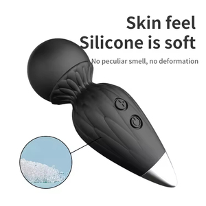 <b>Mini</b> Massage Wand Clitoral Stimulator G Spot <b>Vibrating</b> Sex Toy 10 Speeds Life Waterproof USB Rechargeable Massager Adult Dildo - Product Image 4